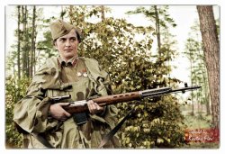 Lyudmila Pavlichenko - Top Soviet Sniper WWII 309 kills Meme Template