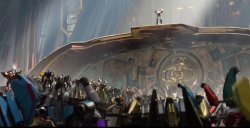 Transformers crowd cheering Meme Template