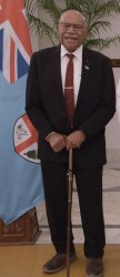 Smiling Fijian PM Sitiveni Rabuka Meme Template