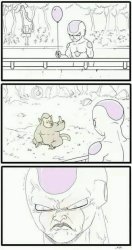 Frieza monkey Meme Template