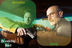 Silver and denji shared announcement template Meme Template