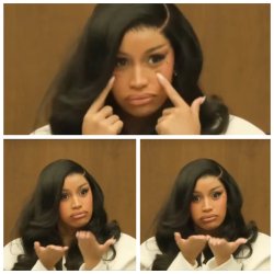 Cardi B Meme Template