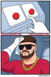 Ibiza Final Boss Two Buttons #BoostMeCMC Meme Template