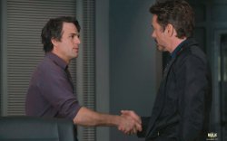 tony meets bruce Meme Template