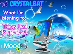 CrystalBat Announcement Temp Meme Template