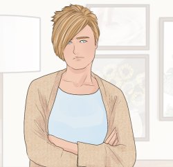 Karen haircut Meme Template