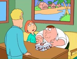 Family guy box Meme Template