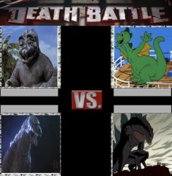 Son of Godzilla Battle Royale Death Battle Meme Template