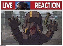 Live Helldiver Reaction Meme Template