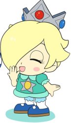 Happy Baby Rosalina (By Nintendrawer) Meme Template