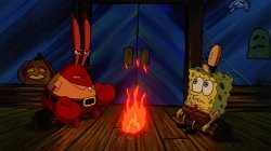 Mr. Crabs Terror Story Meme Template