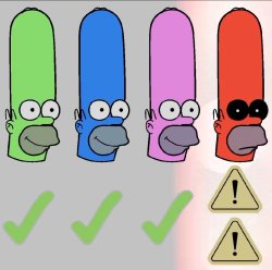 Homer⚠️⚠️⚠️ Meme Template