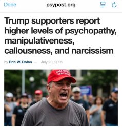 Trump psychopaths Meme Template