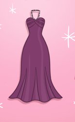 Giselle's Purple Gown/Dress Meme Template