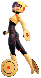 GoGo Tomago in her Superhero Suit Meme Template