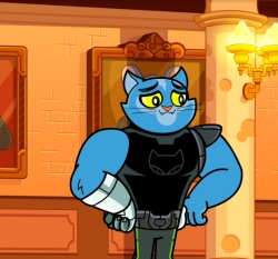 Claw Putting Hands on his Hips Meme Template