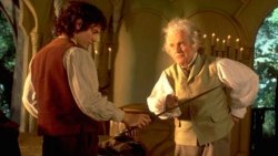 Frodo and Bilbo in Rivendell Meme Template