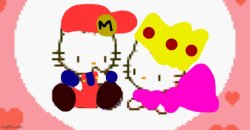 Mario & Peach By (Nintendrawer Pro) Meme Template