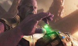 Thanos collecting stones Meme Template