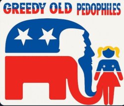 Greedy Old Pedophiles Republicans MAGA Trump Meme Template