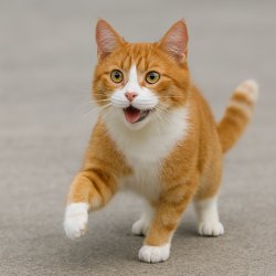 realistic scratch cat Meme Template