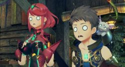 Pyra and Rex suprised faces Meme Template