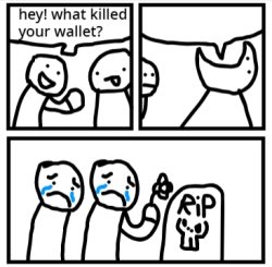 what killed your wallet Meme Template