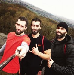 3 Chads Meme Template