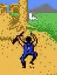Pic from NES game Cabal Meme Template