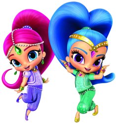 Shimmer and Shine Meme Template