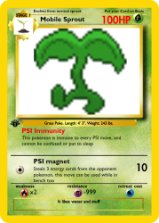 Mobile sprout pokècard Meme Template