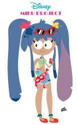 Disney Miku Project - Stitch Type Meme Template