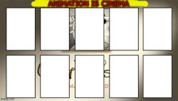 animation is cinema Meme Template