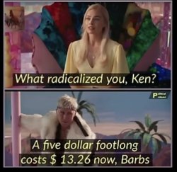 What radicalized you Ken Meme Template