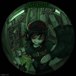 Griefer's announcement template. Meme Template