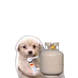 DOG GAS TANK Meme Template