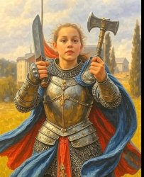 Bravehearted Knight Meme Template