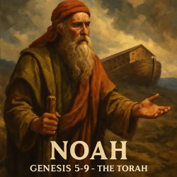 Noah appears in Genesis 5–9, which is part of the Torah Meme Template