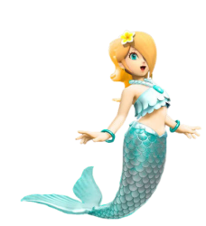 Mermaid Rosalina Meme Template