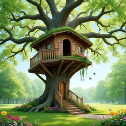 Treehouse Meme Template