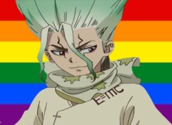 senku gay Meme Template