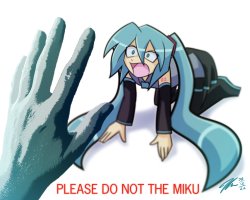 please do not the miku Meme Template