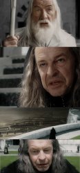 Eyes of the white tower are blind Meme Template