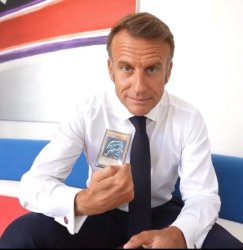 macron yo-gi-oh Meme Template