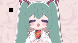 Miku with UNO card Meme Template