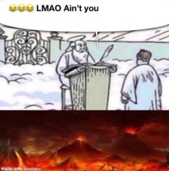 lmaoo ain’t you Meme Template