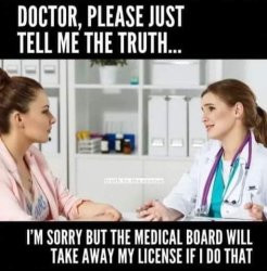 Doctor please just tell me the truth Meme Template
