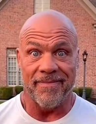 Bald guy staring Meme Template