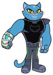 Claw, the sarcastic superhero cat Meme Template