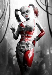 arkhamverse harley quinn Meme Template
